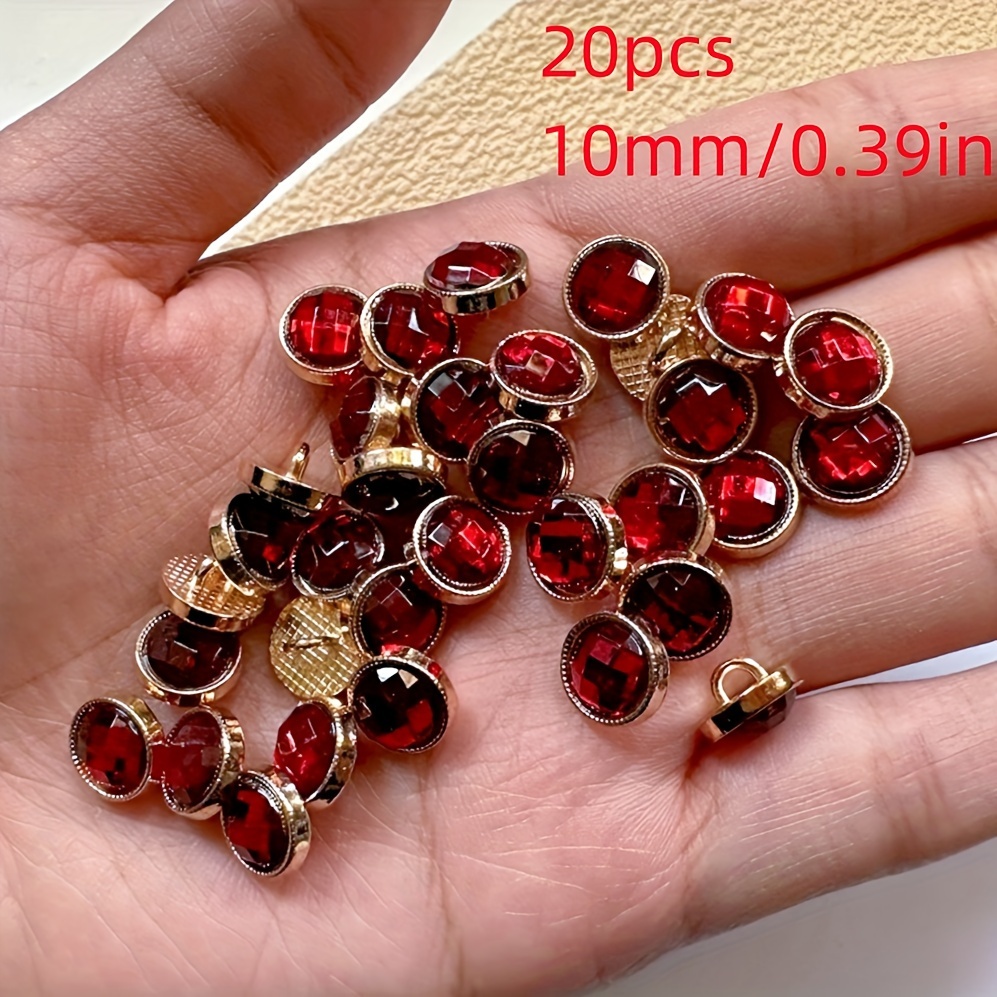 TEMU 20pcs, 30pcs, High-end Metal Resin Combination Buttons, Men's And Women's Shirts, Versatile Cardigans, Style Buttons, Universal Chiffon Shirts,