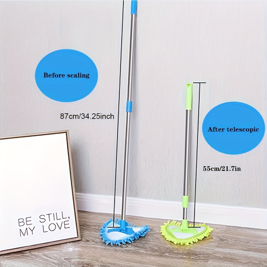 360 rotatable multi purpose mop with extendable handle ideal for walls ceilings car maintenance   home cleaning in bedrooms bathrooms outdoors details 0