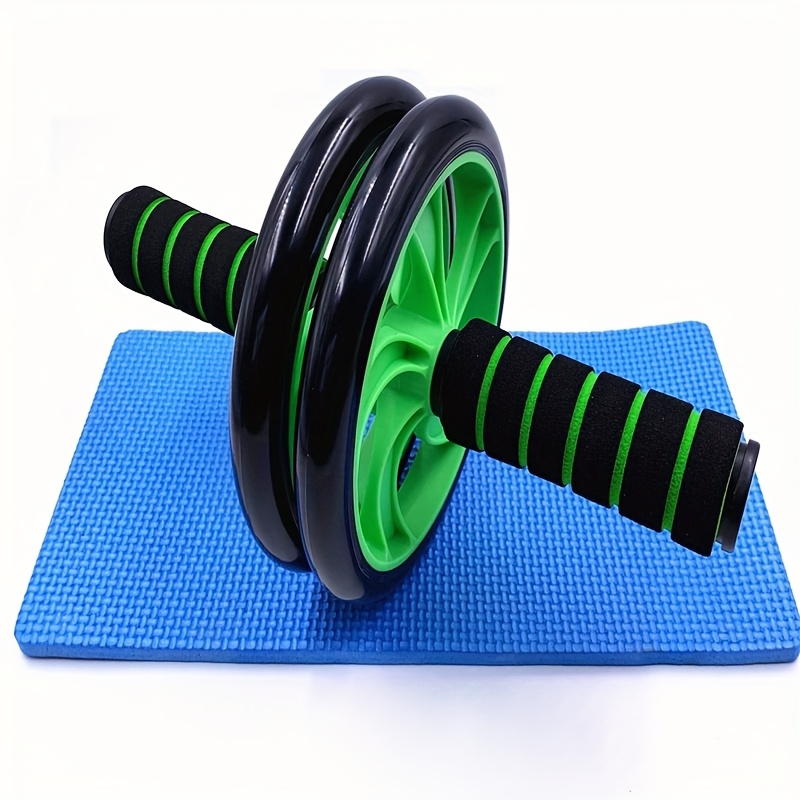 entrenador abdominal gimnasio en casa   en   rodillo abdominal   para hombres y mujeres   nuevas   de   en   una herramienta m   para   rdida de peso y   rdida de grasa abdominal rueda abdominal   de 16 pulgadas verde 1 pza s enviar almohadillas para arrodillarse 0