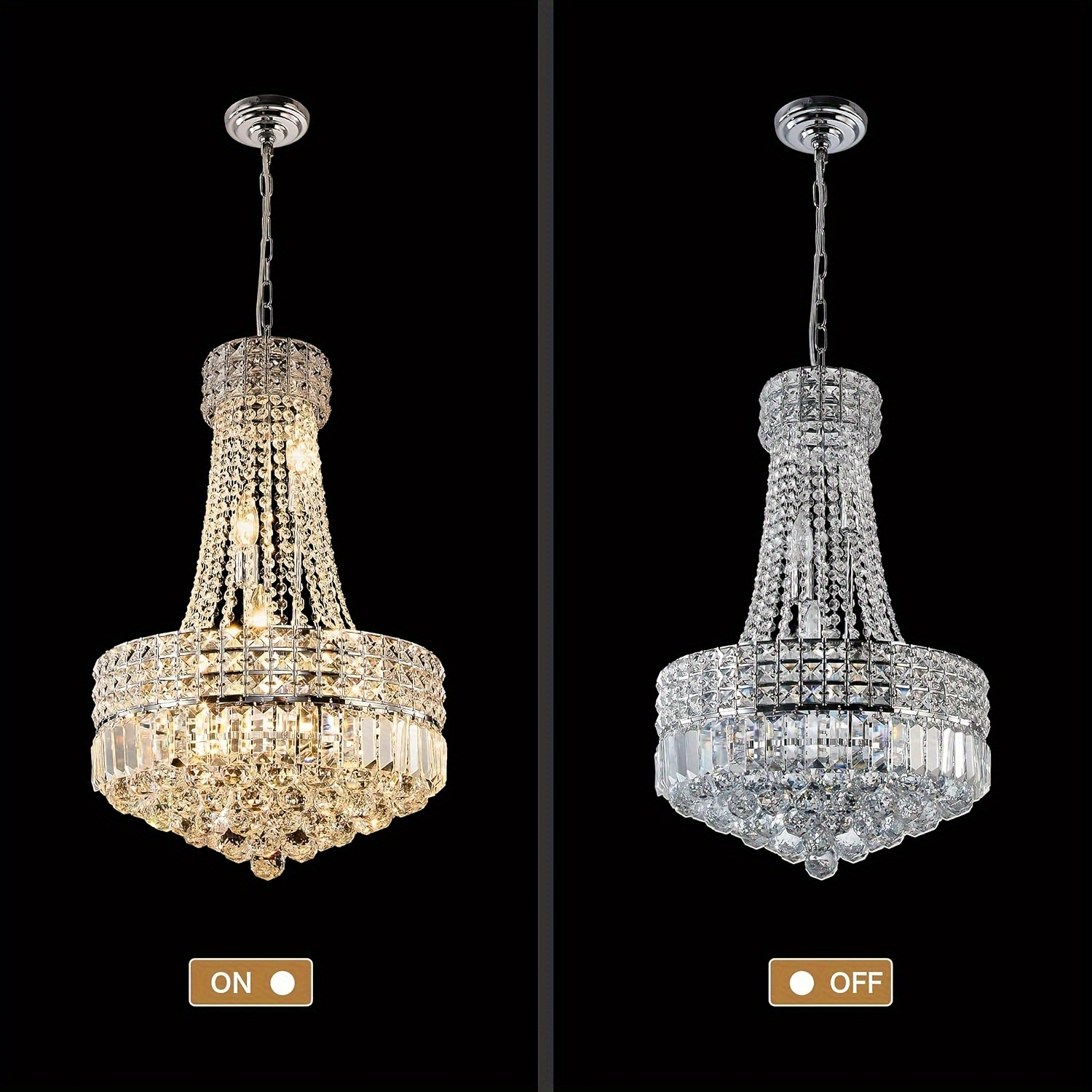 modern crystal chandelier elegant     semi flush mount for living room dining room or foyer hardwired 110 240  bulbs included modern chandelier crystal chandelier detailed crystal work chandeliers for home details 0