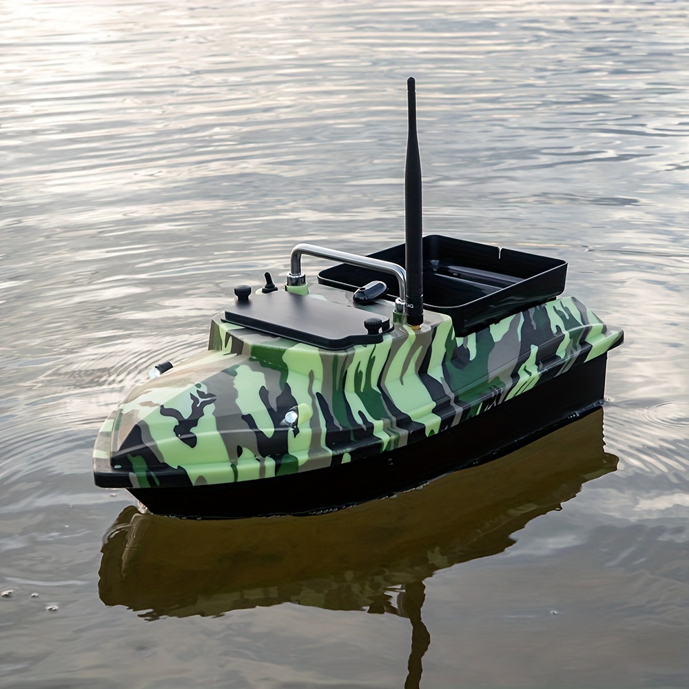Waterproof Rc Fishing Bait Boat Dual Battery Power System - Temu Australia