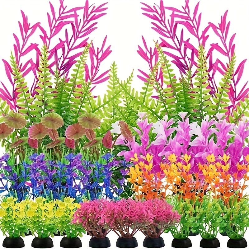 25 bunte knstliche wasserpflanzen aquarium - Temu Austria