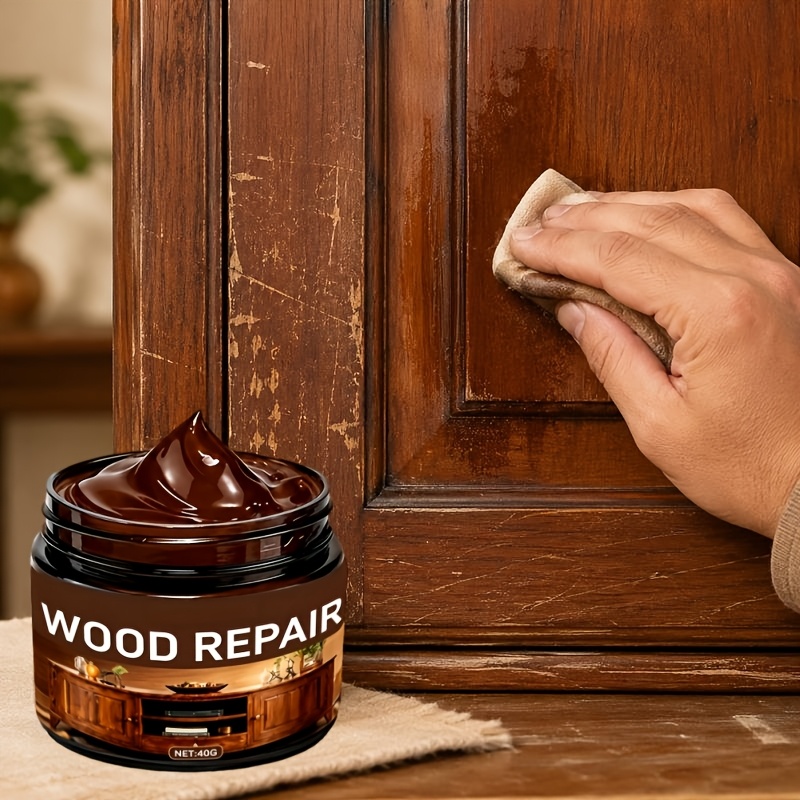 imagen del artículo   de reparación de arañazos de madera   de emergencia, de   rápido, reparación de madera de   rápido, un   para los  , de larga duración, relleno de una sola vez, fuerte   protector