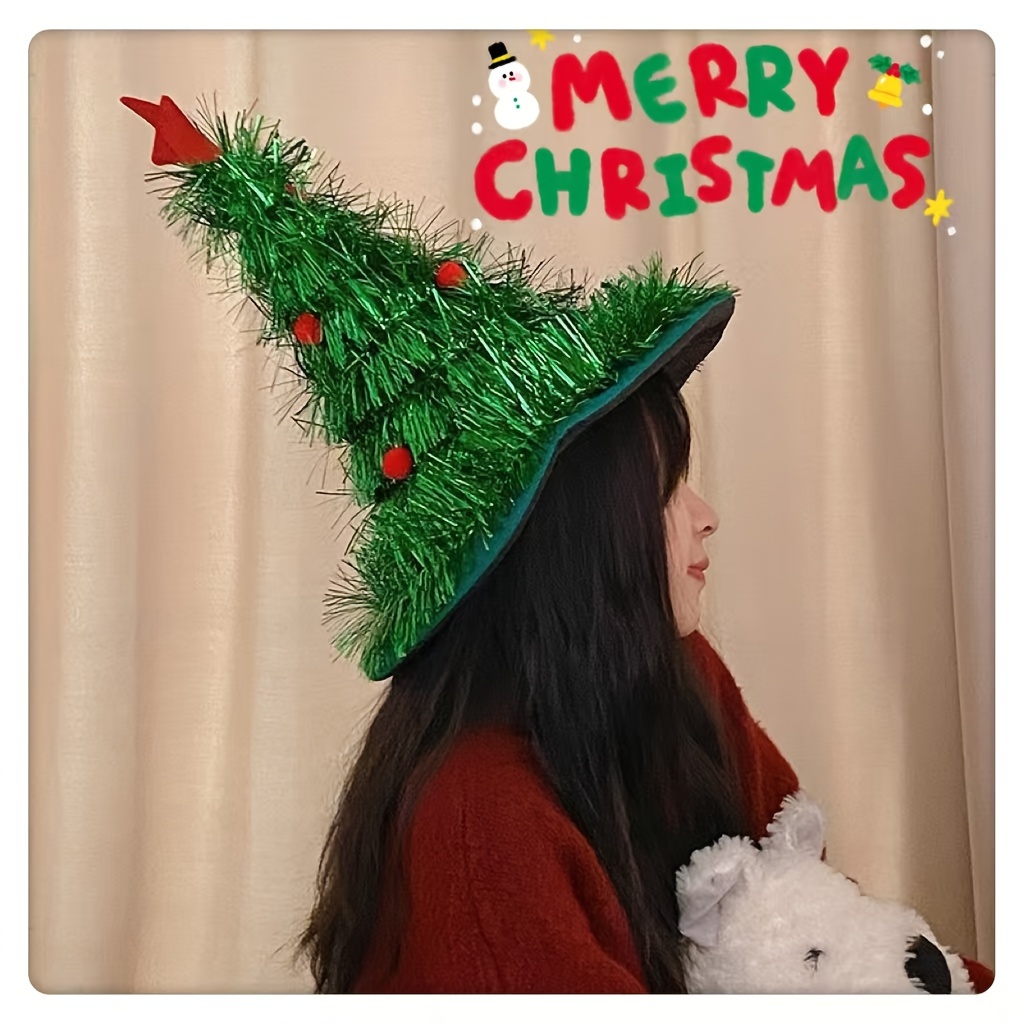 Witch Hat Wacky Christmas Hats Festive Christmas Tree Hats Cute