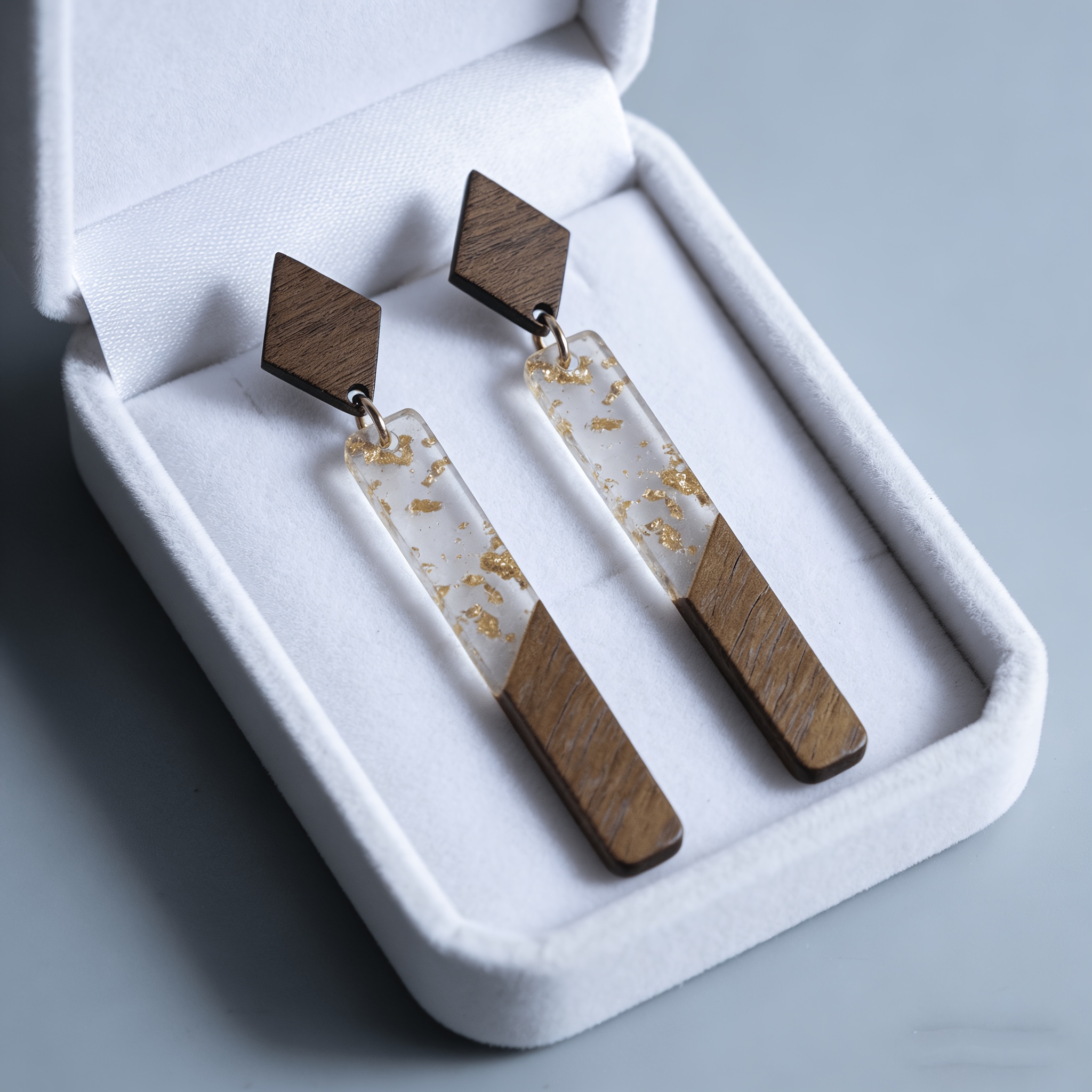 14pcs Gorgeous Resin Wood Earring Necklace Accessories