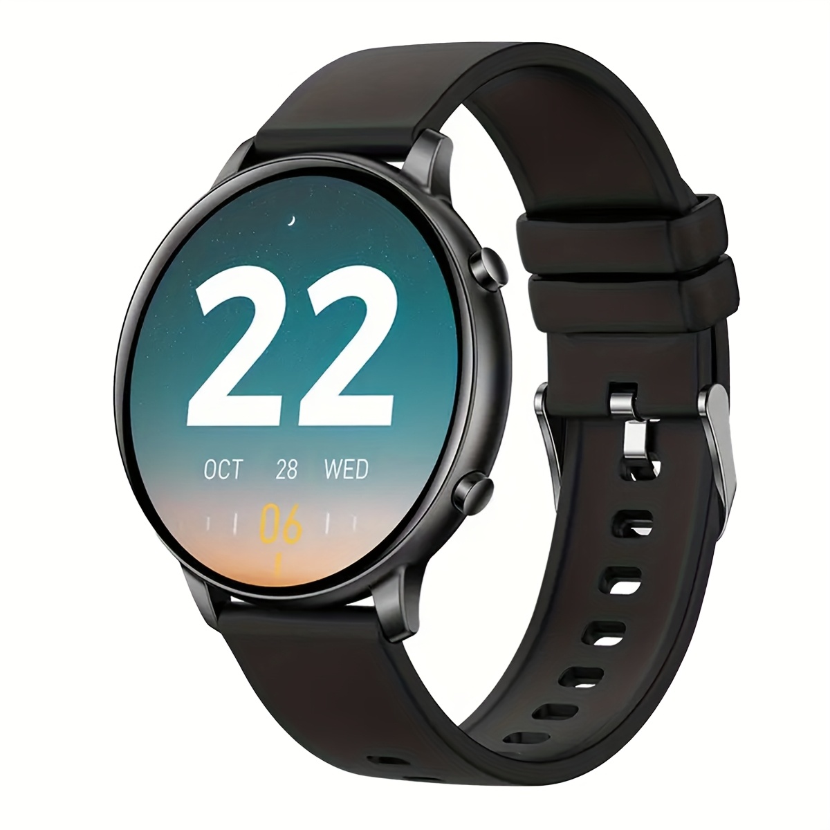 Upgraded Smart Watch (Answer/Make Calls), 3.53 cm Display Smart Watch for Women Men, with Wireless Call/Receive Messages, Alarm Clock, Music Playback, Support Multiple Sports Modes, Step Calorie Counter for iPhone And Android Phone Watch