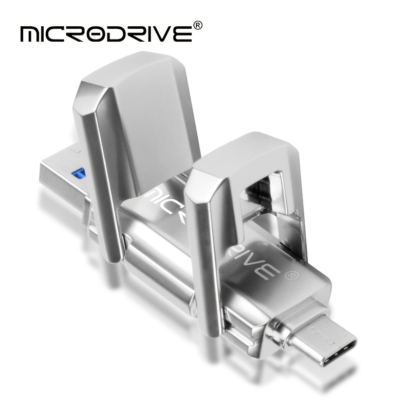 TEMU Clé USB 3.2 Type-C MICRODRIVE pour Voiture de Sport, Compatible avec Téléphones Mobiles, Ordinateurs, Véhicules et Autres Appareils. 64 Go