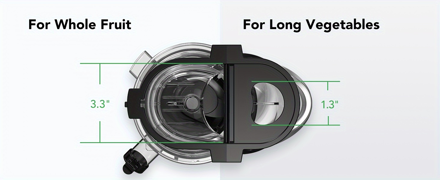  juicer machines cold press juicer with 83mm large feed chute masticating juicer machines for vegetable and fruit easy to brush bpa free masticating juicer black details 6