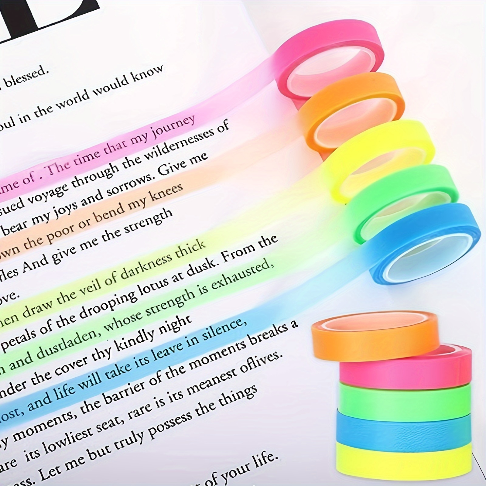 highlighter tape sold on Temu Philippines
