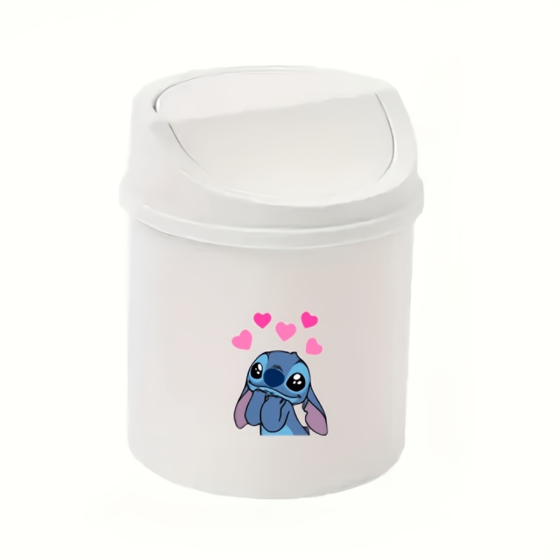 TEMU This Trash Can Features A Body With Cute Prints, Adorable And . - Odors, Clean And Hygienic. Made Of Thick And Durable Material, Appropriately