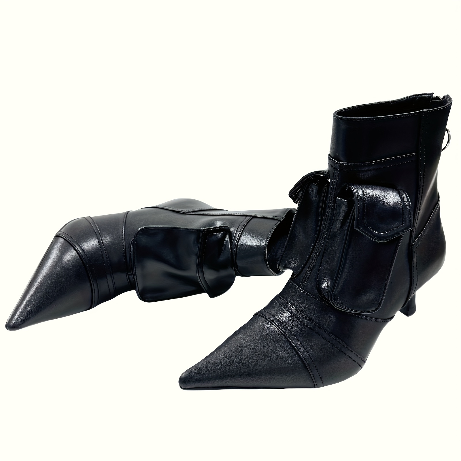 靴 melt the lady pointed skinny short boots MELT THE LADY pointed skinny short boots