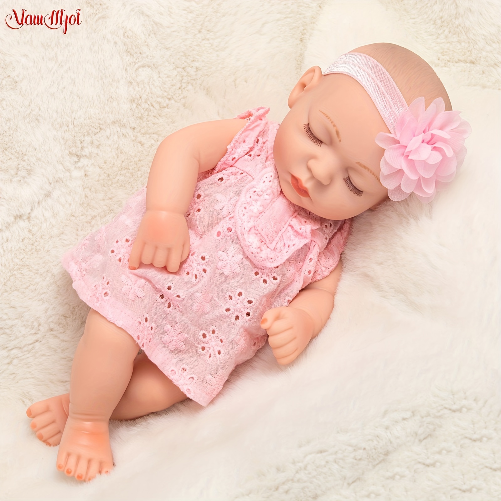 soft newborn doll clothes set washable silicone baby Temu