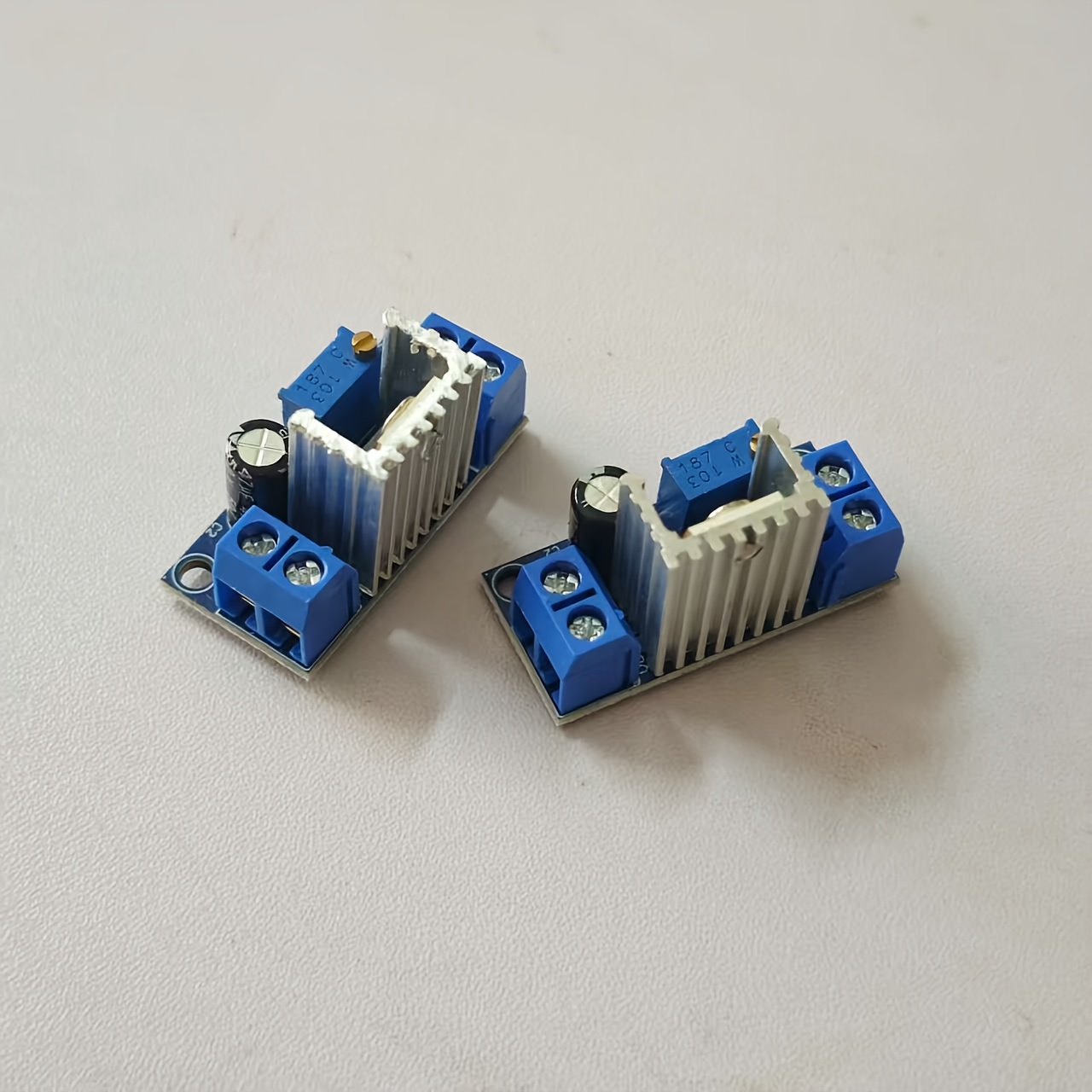 2pcs Robot Accessories Electronic Component Module Lm317 - Buck Converter Circuit Board Module Lm317
