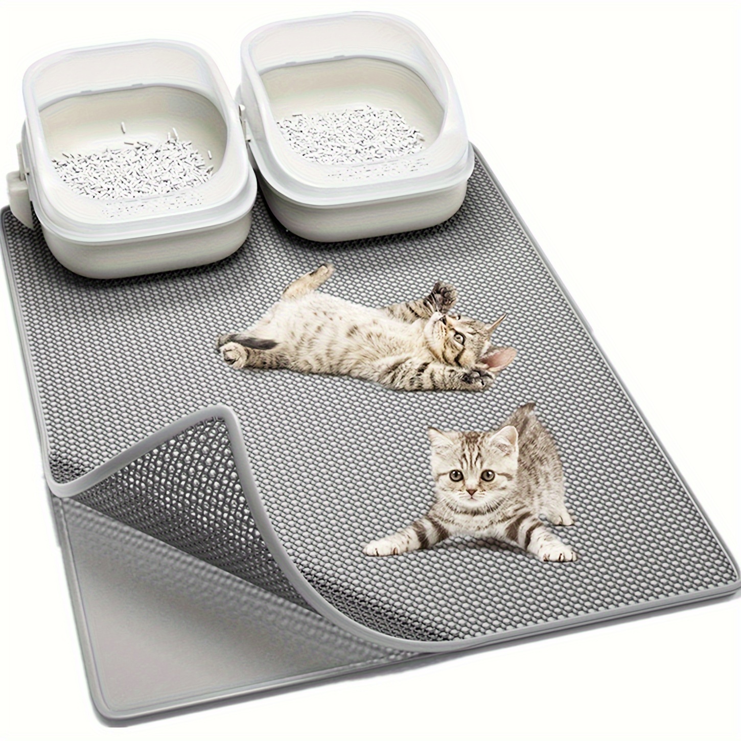 

Cat Mat, 45"x32" Cat Box Mat, Trapping Mat, , Urine & , , ,