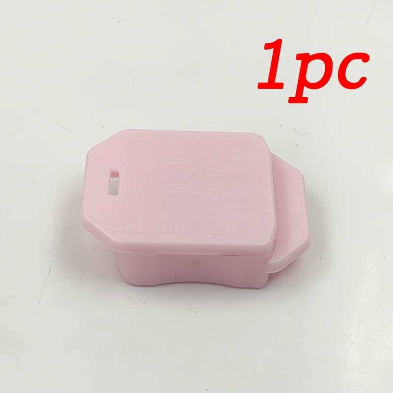 TEMU Guía de costura magnética de plástico versátil con múltiples lados y anti-curl, con una transparente. posicionador de costura multifuncional