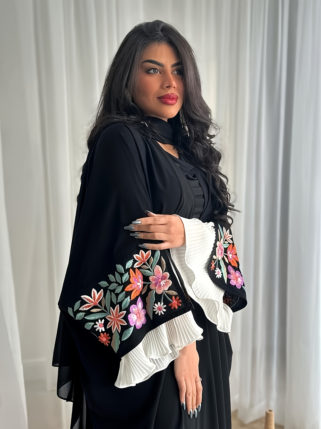 arab plus size abaya designs