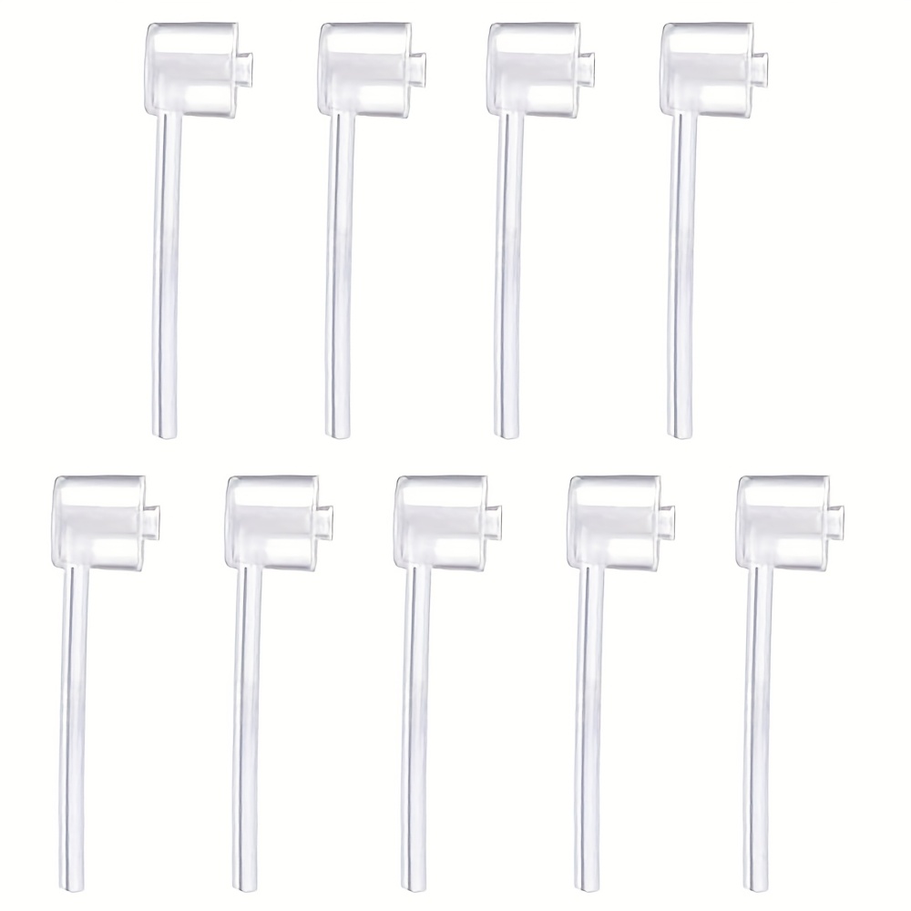 TEMU 9pcs Clear Perfume Dispensing Pump Set - | | Anti-backflow Pump + Liquid Extraction Tool | Suitable For Fragrance Dispensing And Cosmetic