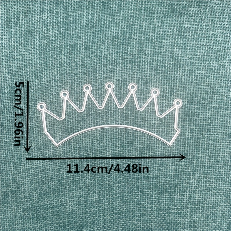 Crown Headdress Ornaments Metal Cutting Dies Stencils Die Cut For Diy Scrapbooking Album Paper Card Decorative Crafts Party Gift