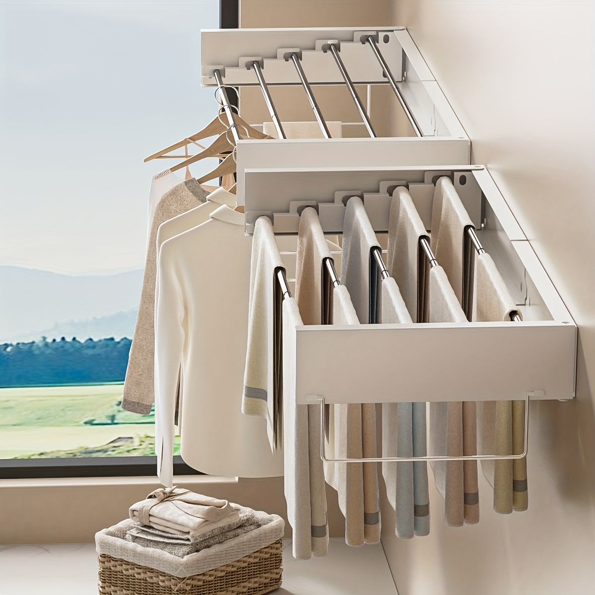 Pull Out Hidden Clothes Drying Rack DryAway 30