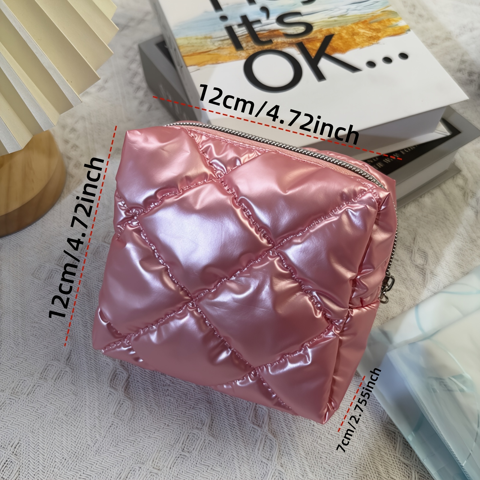 Image of Menstrual Bag, Sanitary Napkin Storage Bag, Portable Menstrual Cup Bag, Teenage Menstrual Bag, Tampon Clip, , Zippered Wallet, Lipstick Makeup Storage Bag, Women'