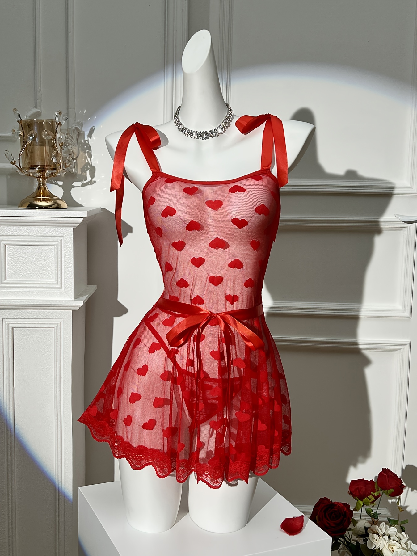 vestido lencería encaje tanga lencería sexy Temu