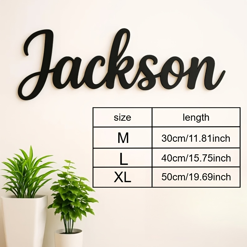 TEMU Customized Plaques, Handwritten Letter Wall Decorations, Wall Coverings, Name Tags, Letter Signs, Halloween And Christmas Decorations, Autumn