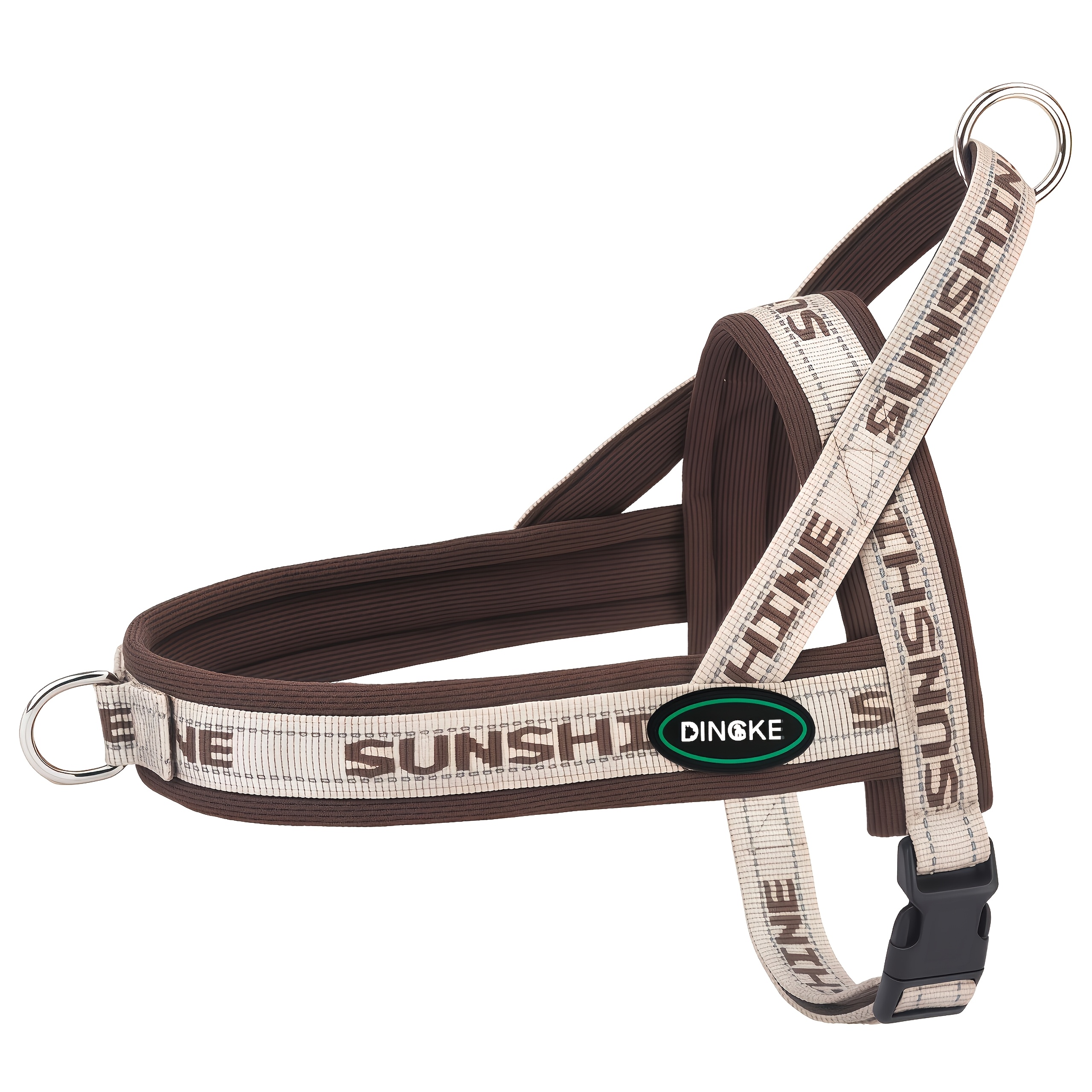 TEMU Lightweight Mesh Walk-in Vest, Suitable For Puppies, Reflective And Anti-escape Design