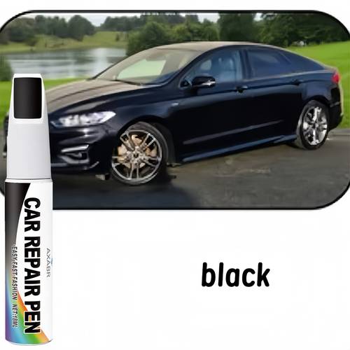 universal car body repair kit designed for repairing scratches and curb damage on white vehicles