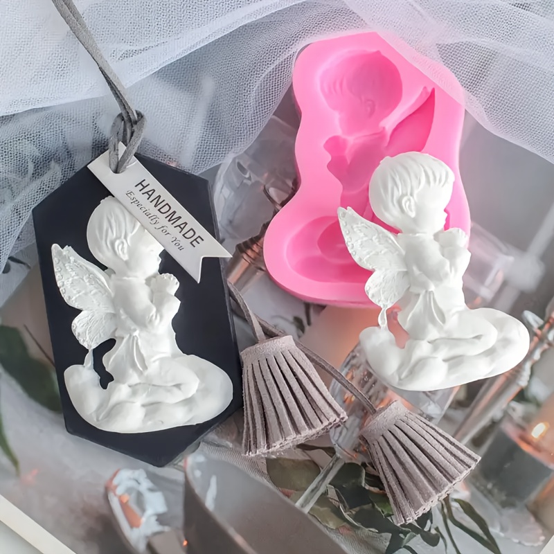 1pc Shaped Silicone Mold, Suitable For Candle Decoration, Resin And Other Crafts Making