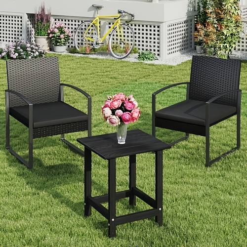 patio side table waterproof outdoor furniture uv treated heavy duty in