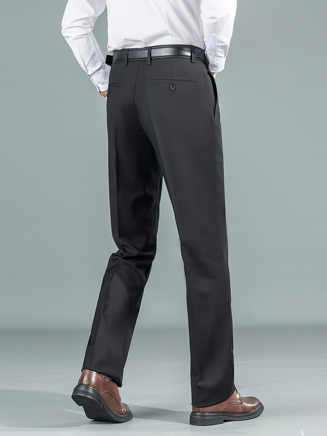 plus size mens dress pants formal trousers in sizes 0xl 1xl - Temu United  Arab Emirates