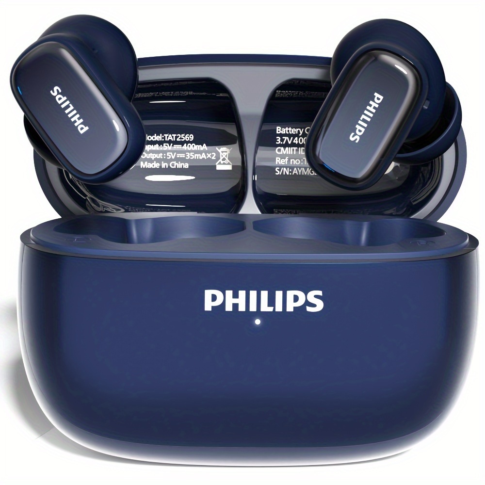 Philips TAT2569 Wireless Headphones with Touch Control And Charging - Noise Cancelling, Fast Charging, 5H Playtime, Battery, USB-C Charging, Compatible with Ios And Android — Zaynora Luxury Marketplace
