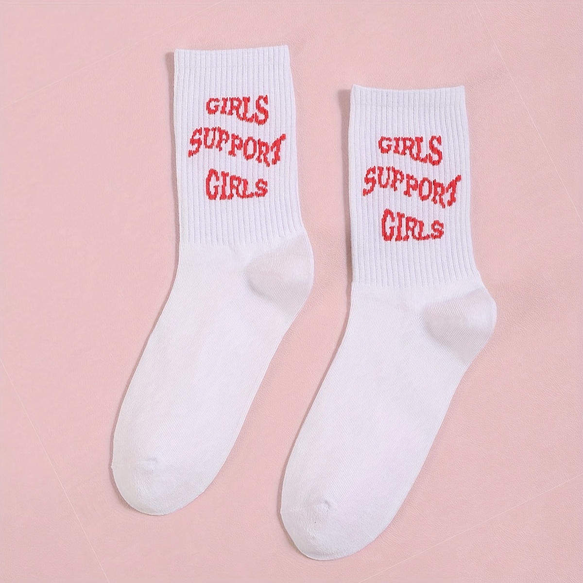 Image of 1 Pair Word Graphic With Support Socks Funny Socks For Women Funny Socks For Party Gift Socks For And Mother Socks For Party Costume Cute Socks Crazy Socks Novelty Socks For