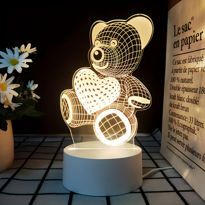 night lamp desk lamp bedroom bedside lamp creative birthday gift for   desktop decoration   atmosphere Product details 8