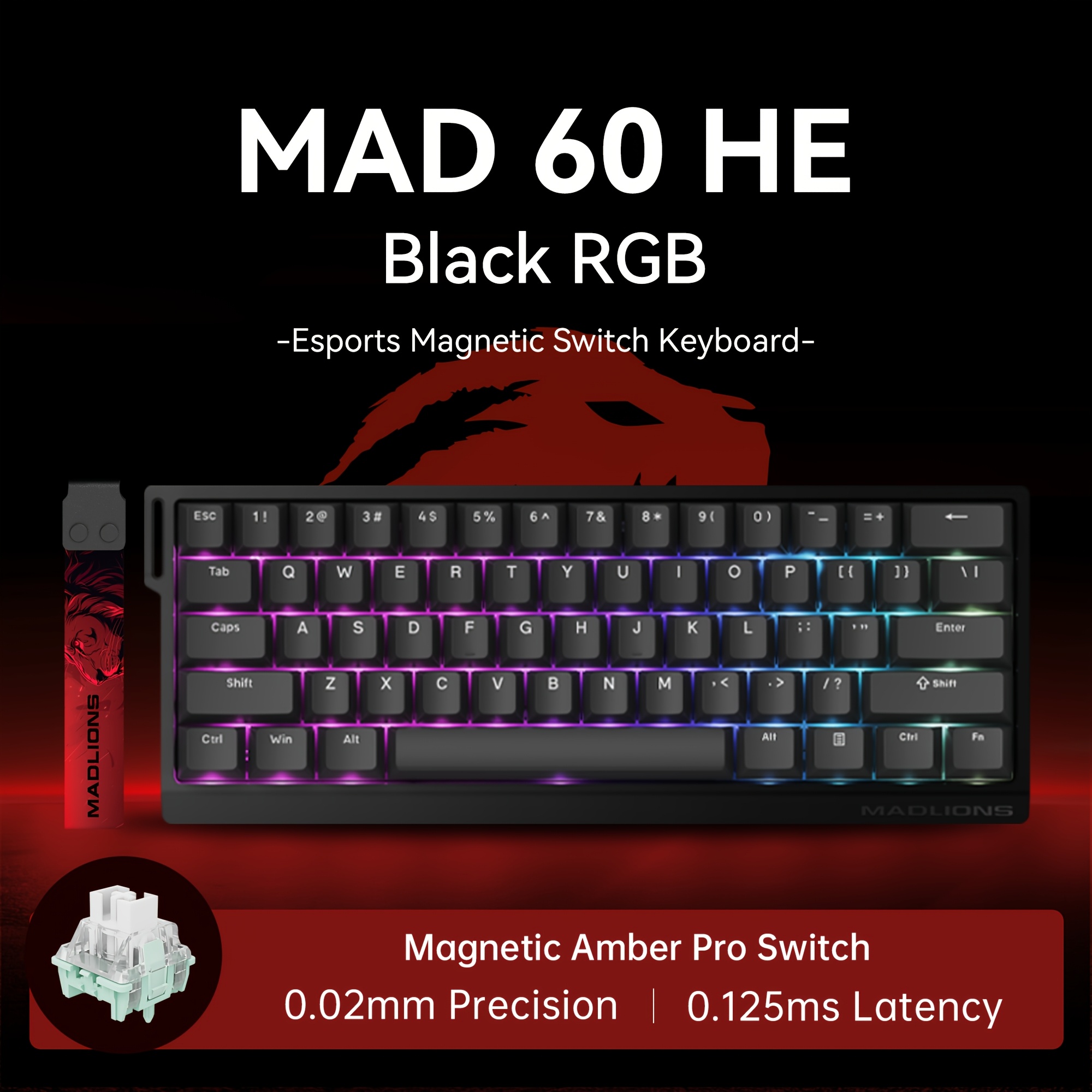 teclado mecánico fgg mad60 cable retroiluminación - Temu Panama