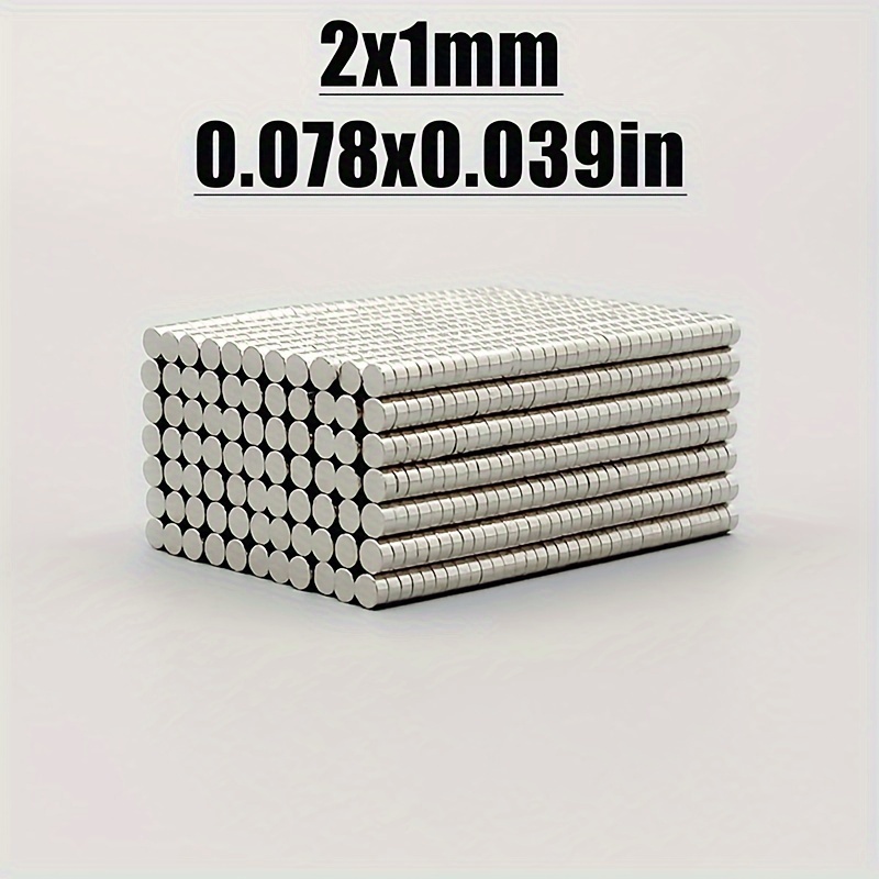 

300/600/1200pcs 2x1mm Small Magnets Round 2mm*1mm Neodymium Magnet Disc 2x1 Permanent Ndfeb Mini Magnetic 2*1mm