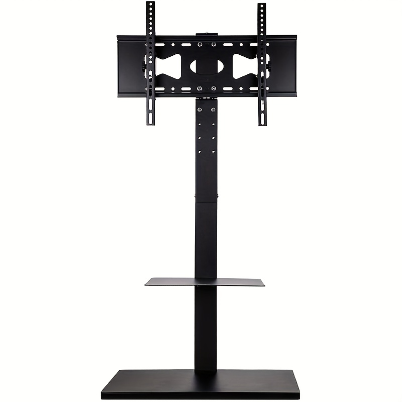 Tall Tv Stand With Bracket, Adjustable Tv Floor Stand Swivel Tv Bracket Stand Television Stand For 32" To 65" Led Lcd Flat Screens Max Vesa 600x400mm Loading Upto 66lbs