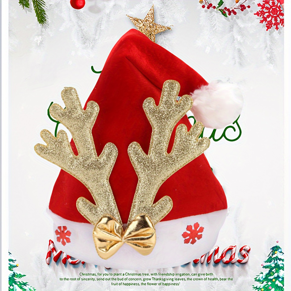 family matching christmas hats mom dad mini santa red hats Temu