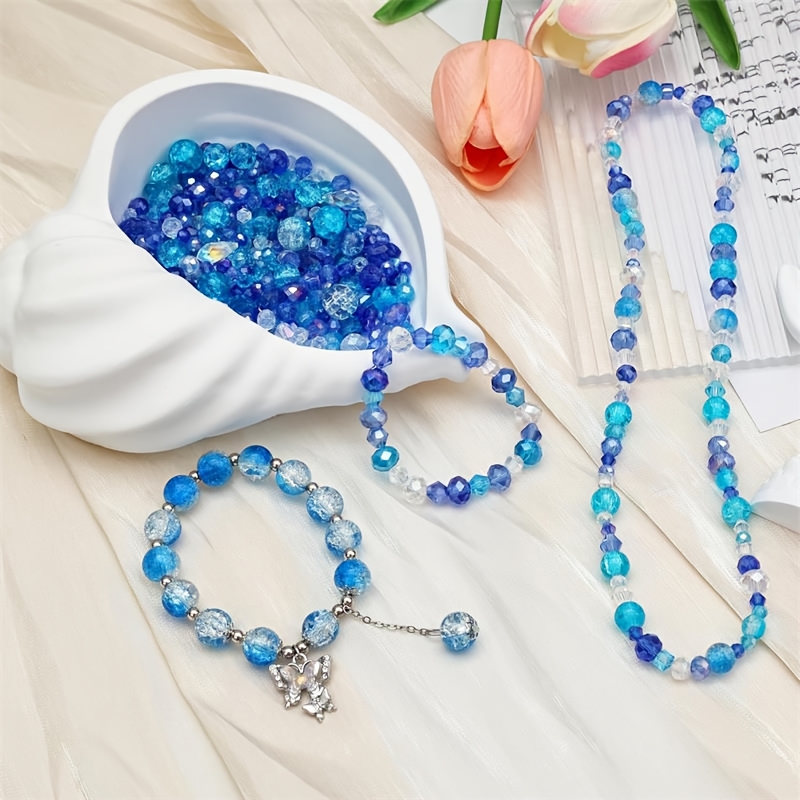 1200pcs Colorful Beads Set for Bracelet Jewelry Making