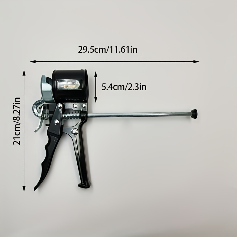 TEMU Glass Glue Aluminum Alloy Glue Convenient And Labor-saving Sealing And Seam Glue Reverse Glue