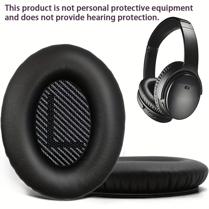 Coussinets de remplacement pour écouteurs Bose Quietcomfort 35 et Quiet Comfort 35 II, compatibles avec divers modèles, notamment QC 35, QC 25, QC 15, QC 2, AE 2, AE 2I, AE 2W, Soundlink et Soundtrue, ainsi que couvre-écouteurs pour la réparation