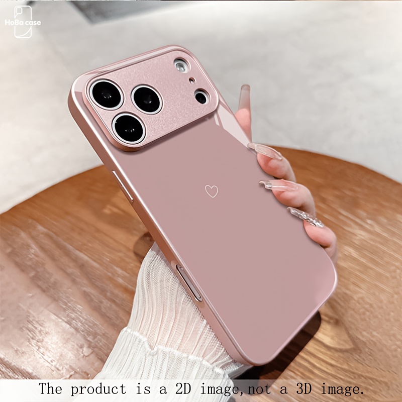 TEMU Phone Case: 2d Flat Pattern Phone Case, Suitable For Iphone 17/17air/16/15/14/13/12/11/7/8/plus/pro/promax/mini/xmax Xr X/xs All Inclusive Phone