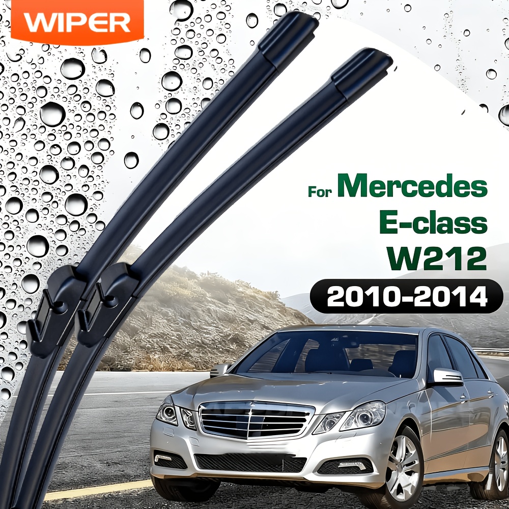 TEMU For W212 2010~2014 Front Windscreen Wiper Blades, Car Accessories