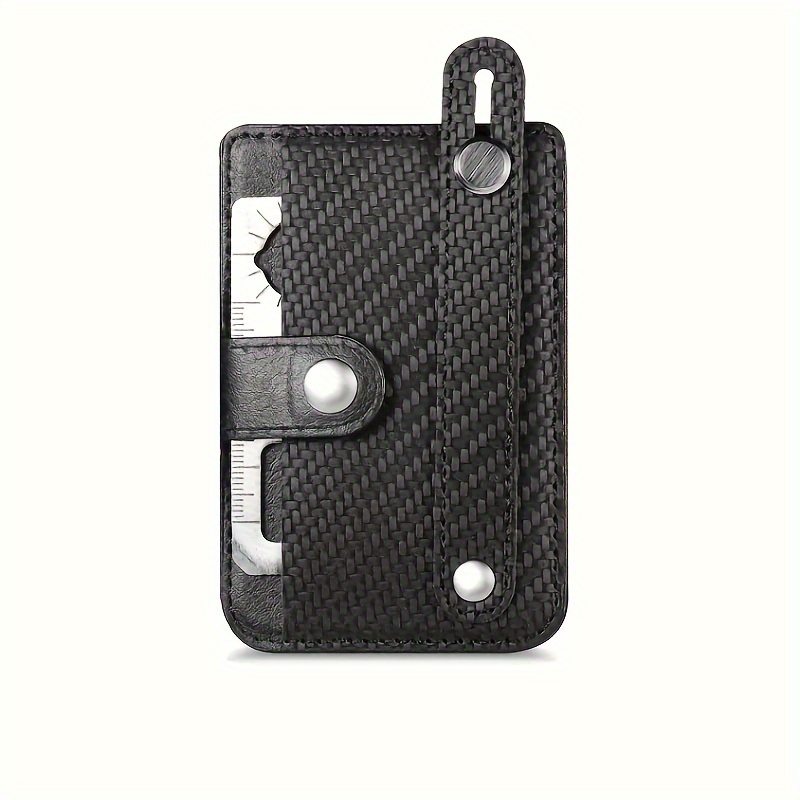 Bolsillo para teléfono celular, tarjetero autoadhesivo para pegar en la  funda con adhesivo 3M RFID para tarjeta de identificación, tarjeta de  crédito