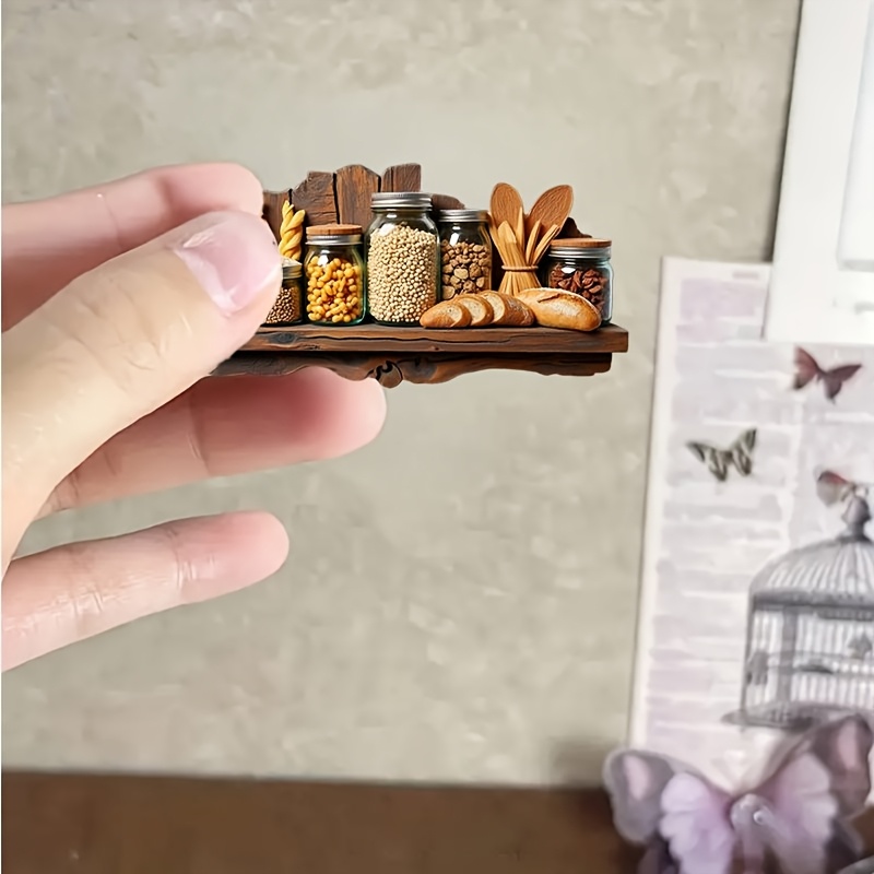 TEMU 1pc 2d Flat Printed Fridge Magnet Decoration Sticker, Suitable For Refrigerators, Freezers, Iron Storage Cabinets, Etc., Adds Kitchen Decor And