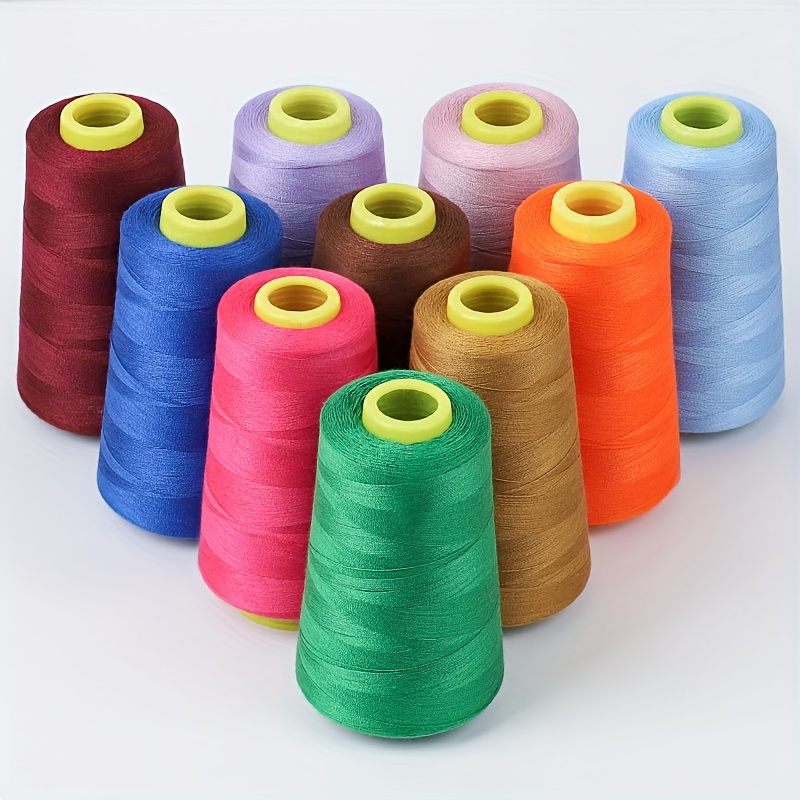

39-color Sewing Thread Kit - 3000 Yards Each, 40/2 Polyester, Fine Quality For Machine & Hand Stitching, Assorted Colors
