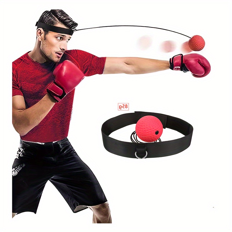 boxing balls headband set speed training punching Temu