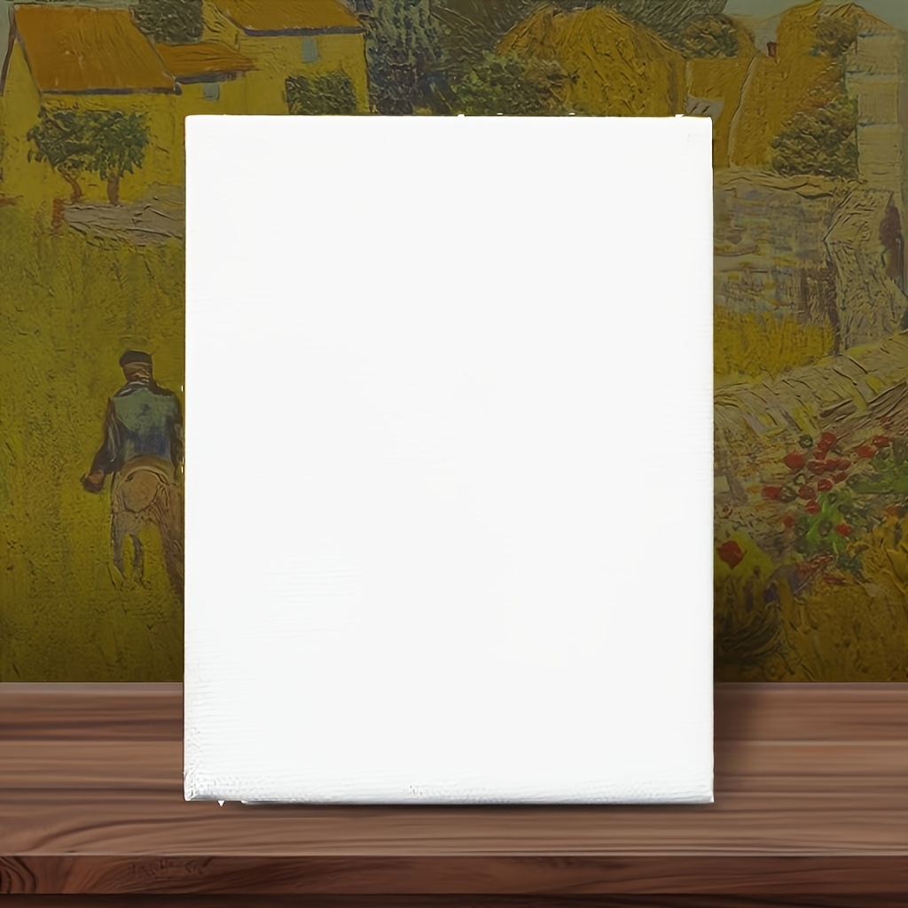 2d flat posters prints 1pc 100 canvas board painting canvas square white canvas art suitable for artists and beginners ideal art supplies