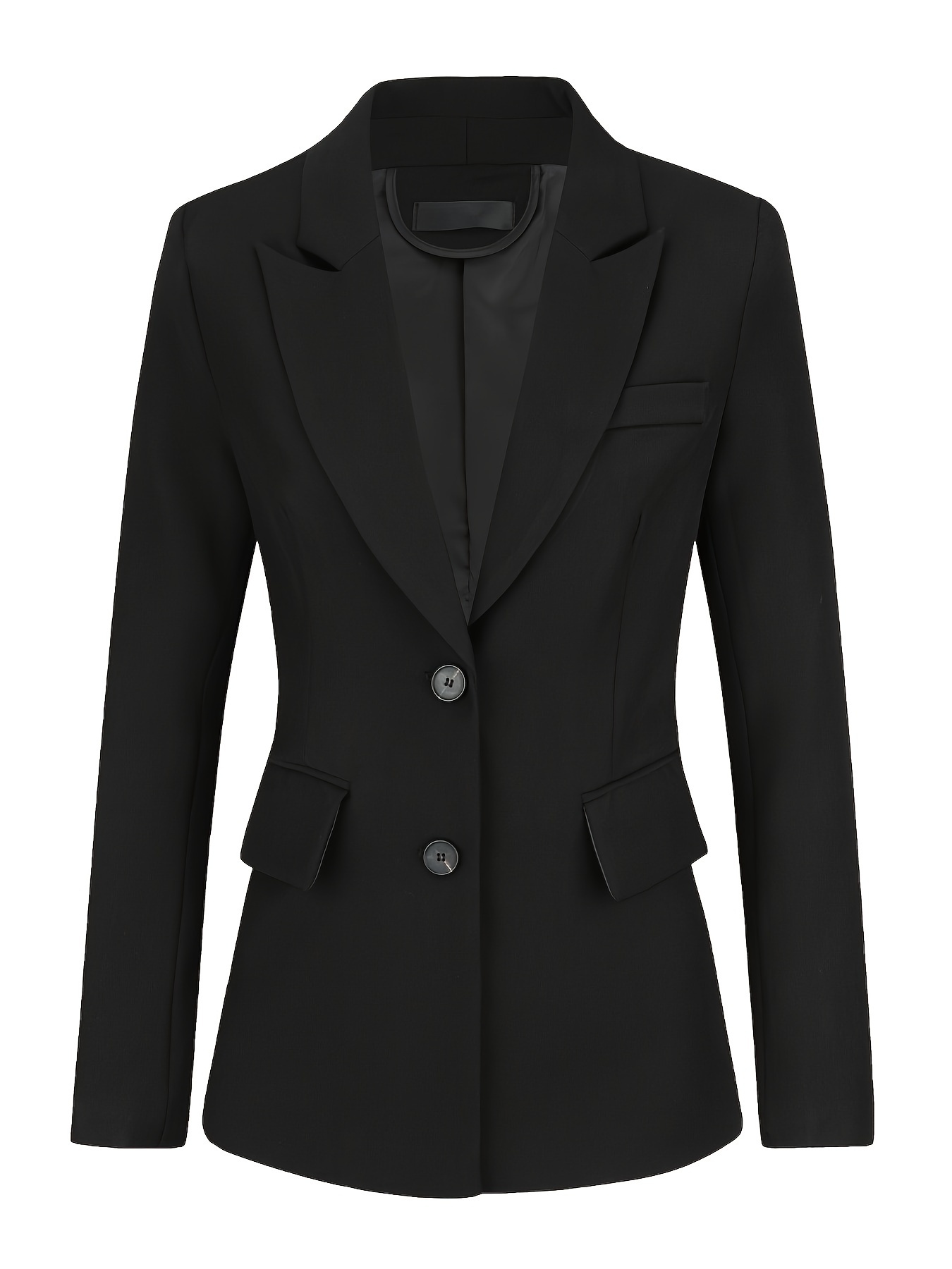 women' suit set long sleeve jacket suit pants - Temu