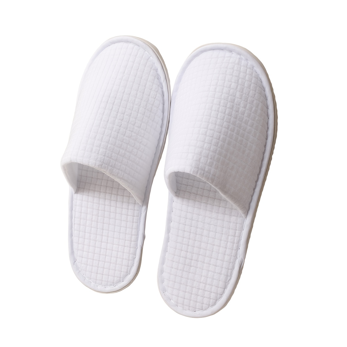 TEMU Zapatillas de terciopelo desechables para mujer, para hotel, viajes y hogar, para todas , zapatos para mujer